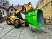 Zastýlací a krmné zařízení NP - nerezový skluz